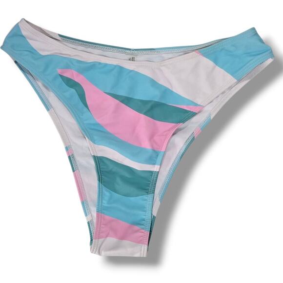 Shein Women’s Multicolor Bikini Bottoms – 1XL, New Swimwear - Picture 1 of 8